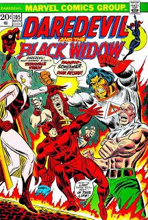COVER STORY (14) : DAREDEVIL #105 106 107 (1973)
