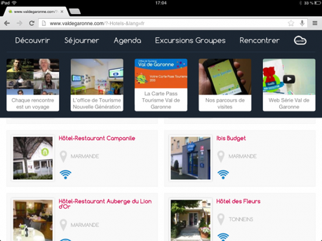 Le tour de France du web touristique : étape Val de Garonne
