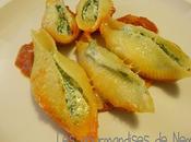Conchiglioni farcis épinards-ricotta