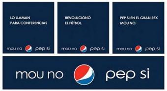 Pepsi-Guardiola-Mourinho