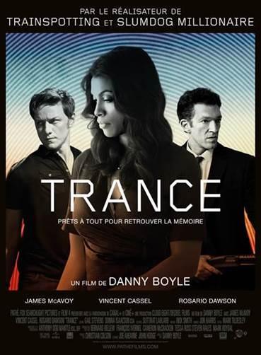 TRANCE de Danny Boyle – Mercredi au cinéma‏