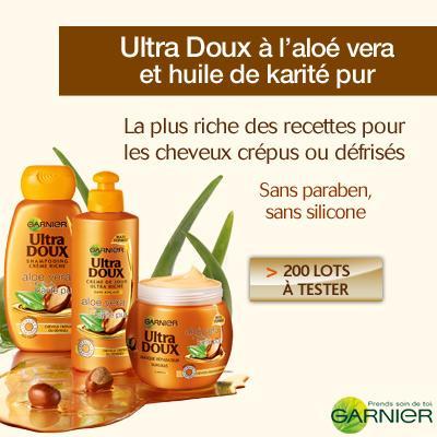 BEAUTE BUZZ : Ultra Doux à l'aloé vera et huile de karité