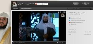 Al-Arifi sur YouTube