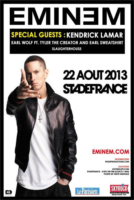 Eminem au Stade de France : Slaughterhouse rejoint l'affiche !