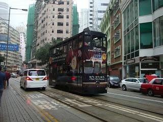 Les trams de Hong Kong