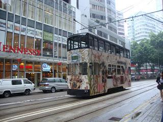 Les trams de Hong Kong