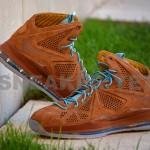 Nike LeBron X Hazelnut Brown Suede