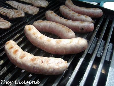 Saucisses maisons avec un petit goût fumé!