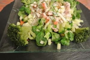 Salade de haddock aux petits légumes