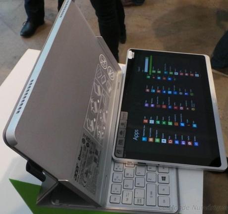 Acer Aspire P3, un Ultrabook qui cache une tablette tactile sous Windows 8 ou l'inverse