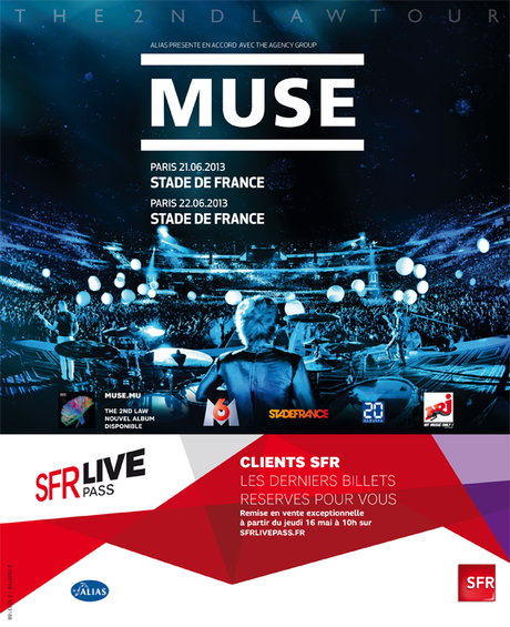 MUSE au stade de France : COMPLET… sauf si tu es chez SFR !