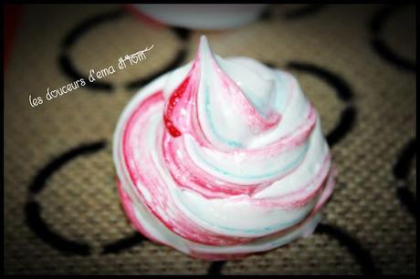 Meringue multi couleurs