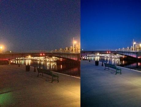 Comparatif des photos iPhone 5 Vs HTC One...