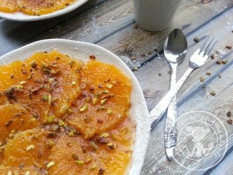 Salade d’oranges à la fleur d’oranger