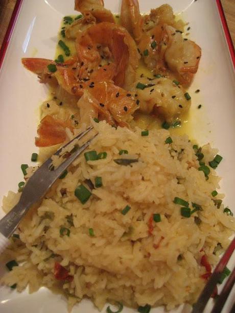 Curry de crevettes et lait de coco façon Pékin express