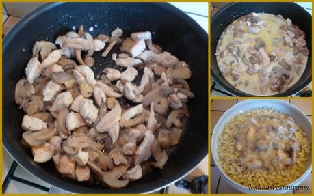 COQUILLETTES AU POULET ET AU THYM FRAIS