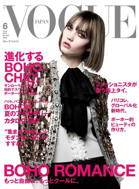Karlie Kloss pour Vogue Japon...