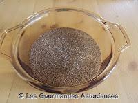 Taboulé au Fonio, lentilles corail et radis