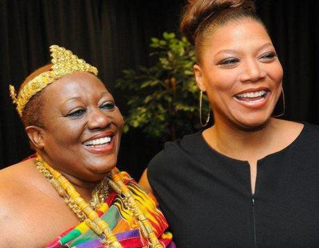 King Peggy et Queen Latifah (Elle est devenue Reine (Roi) africaine du jour au lendemain au Ghana)