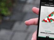 boussole pour iPhone transformée part Pizza...