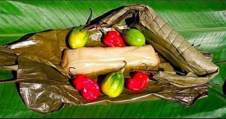 Kwanga : plat traditionnel du bassin du fleuve Congo.