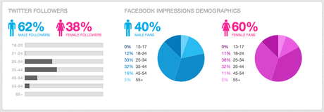 Analyse démographique Twitter et Facebook