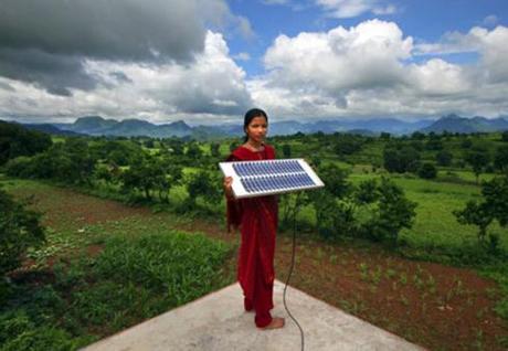 La première ville solaire sera en Inde