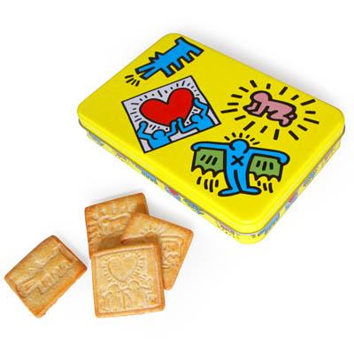 PopShop Keith Haring - Boite de Biscuits PopArt en métal