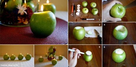 pommes bougies