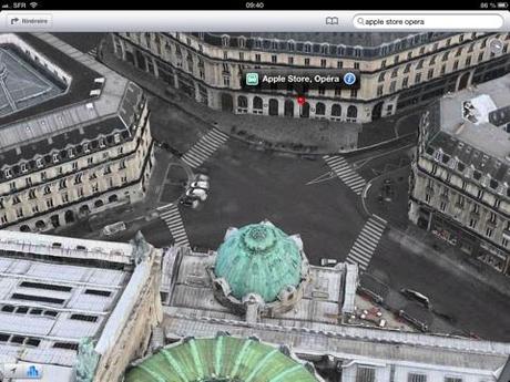 Très grosse mise à jour de Plans avec l’arrivée de Paris et sa banlieue en 3D FlyOver