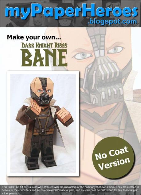 Papercraft BANE de MyPaperHeroes