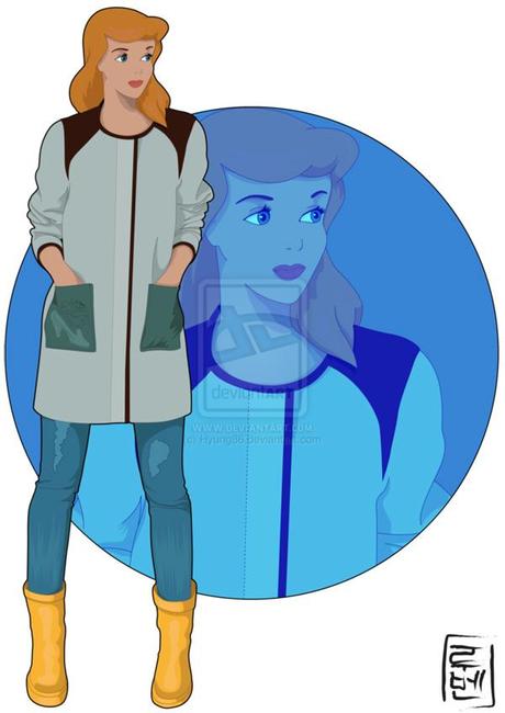 Les Princes et Princesses Disney relookés en fashionistas...