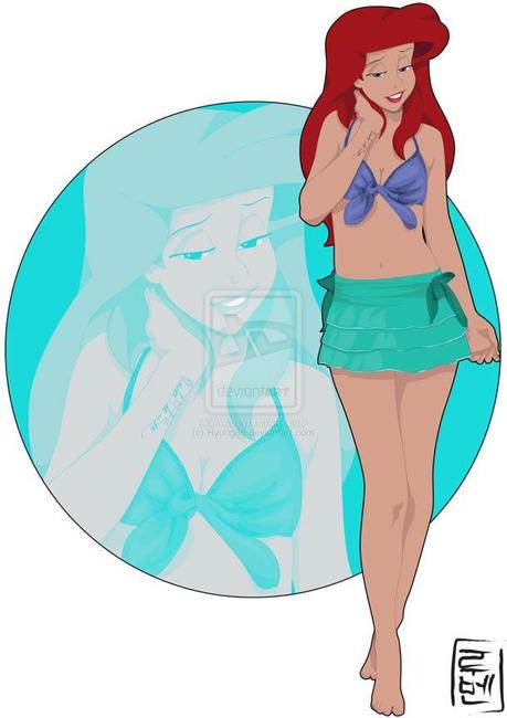 Les Princes et Princesses Disney relookés en fashionistas...