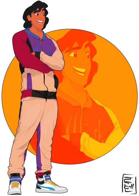 Les Princes et Princesses Disney relookés en fashionistas...