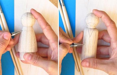 DIY : Réalisez vos propres figurines de gâteau de mariage (wedding cake topper) | www.decocrush.fr