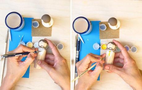 DIY : Réalisez vos propres figurines de gâteau de mariage (wedding cake topper) | www.decocrush.fr