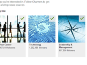 nouveau LinkedIn Today lancement channels