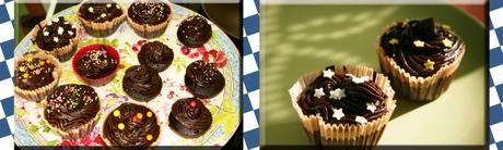 Cupcakes au chocolat… Mes premiers!