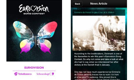 L’Eurovision lance son application second écran !