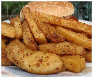 Frites au four épices et parmesan