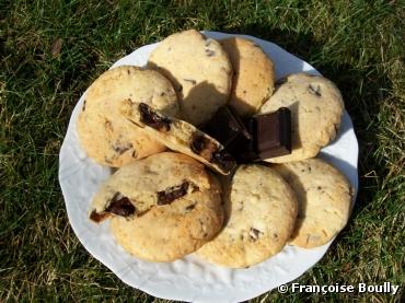  Recette bio: Cookies bio au chocolat 