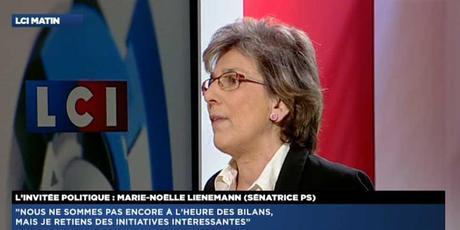 Marie-Noëlle Lienemann sur LCI (capture).