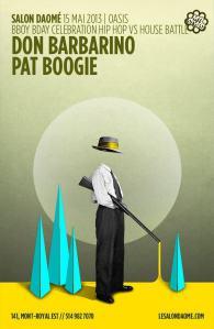 don barbarino pat boogie oasis wednesday salon daome