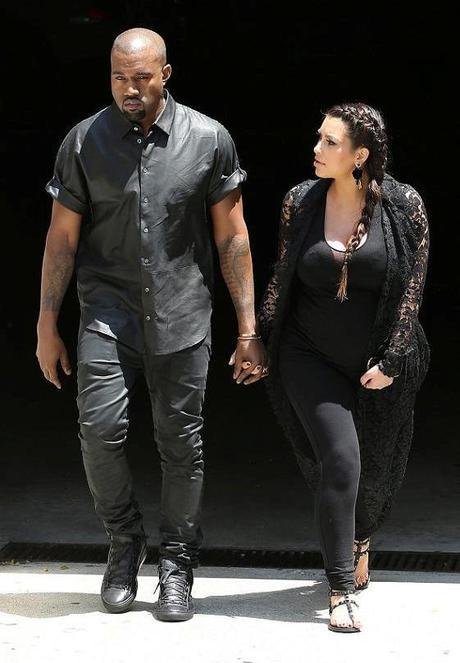 Kanye West et Kim Kardashian à Los Angeles - 10.05.2013