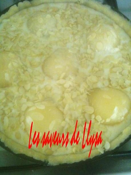 Tarte aux poires et aux amandes