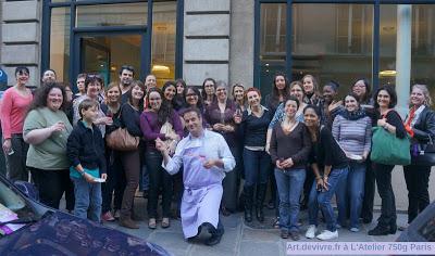 Soirée à l'atelier parisien de 750 grammes