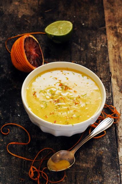 J'ai pas rêvé, y'a du soleil à l'horizon ??? Et le plus printanier des curds pour fêter ça l'agrum'curd !