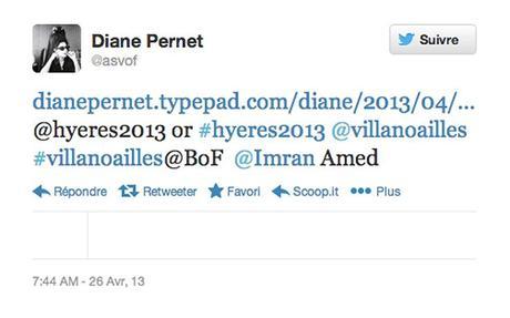 tweet-diane-pernet