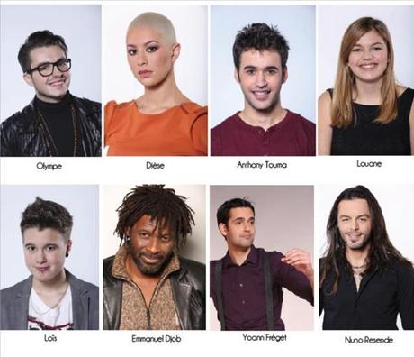 candidats the voice