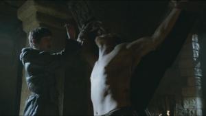 Theon, dans un mauvais remake d'un jour sans fin. 